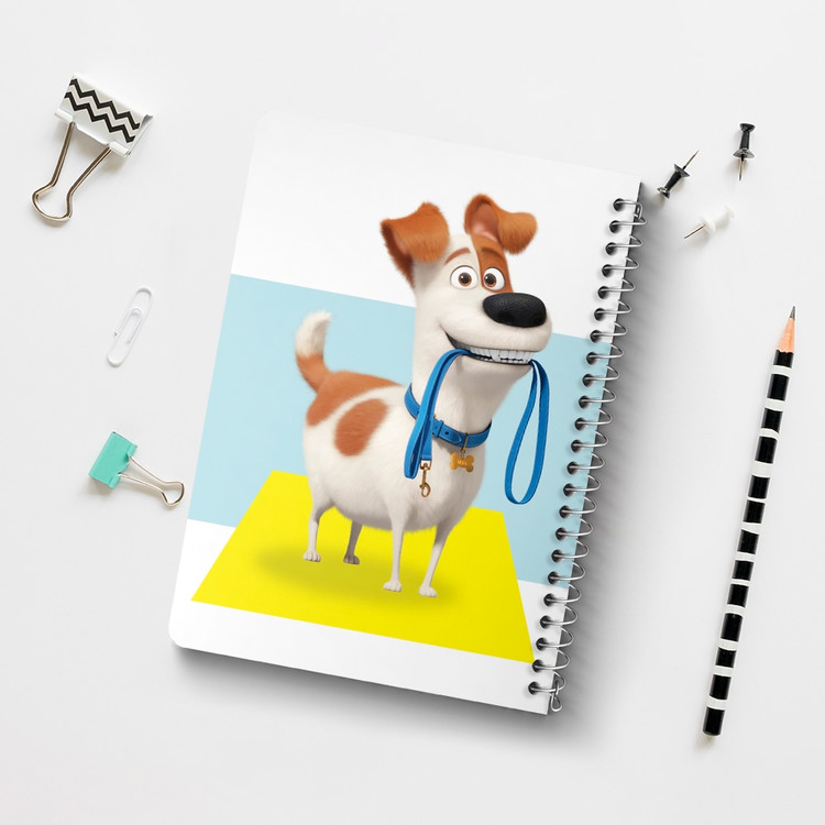 دفتر لیست خرید 50 برگ خندالو طرح زندگی پنهان حیوانات خانگی The Secret Life of Pets کد 10679