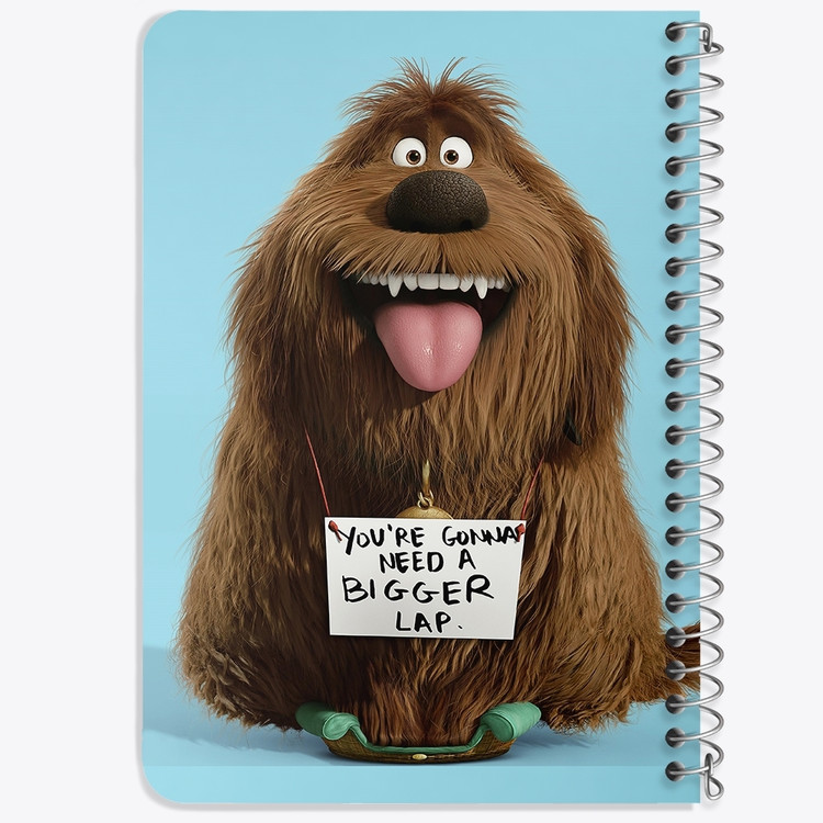 دفتر لیست خرید 50 برگ خندالو طرح زندگی پنهان حیوانات خانگی The Secret Life of Pets کد 10678