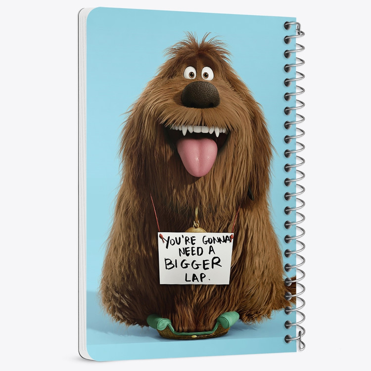 دفتر لیست خرید 50 برگ خندالو طرح زندگی پنهان حیوانات خانگی The Secret Life of Pets کد 10678