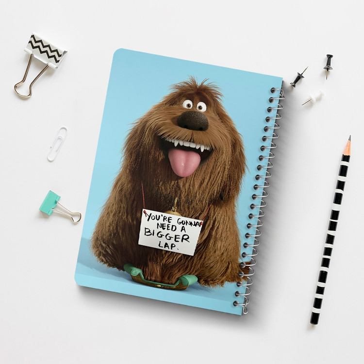 دفتر لیست خرید 50 برگ خندالو طرح زندگی پنهان حیوانات خانگی The Secret Life of Pets کد 10678