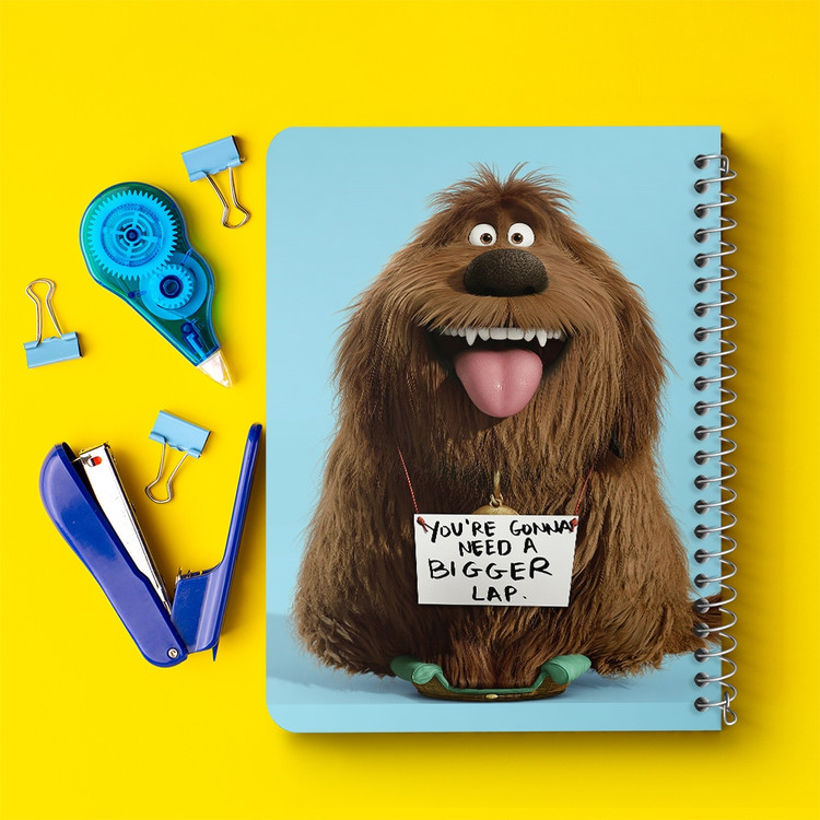 دفتر لیست خرید 50 برگ خندالو طرح زندگی پنهان حیوانات خانگی The Secret Life of Pets کد 10678