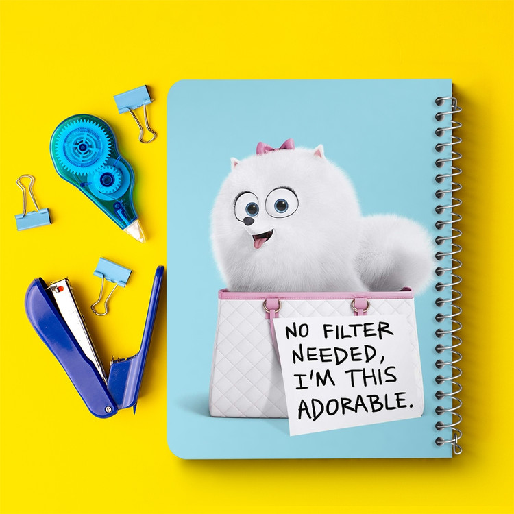 دفتر لیست خرید 50 برگ خندالو طرح زندگی پنهان حیوانات خانگی The Secret Life of Pets کد 10673