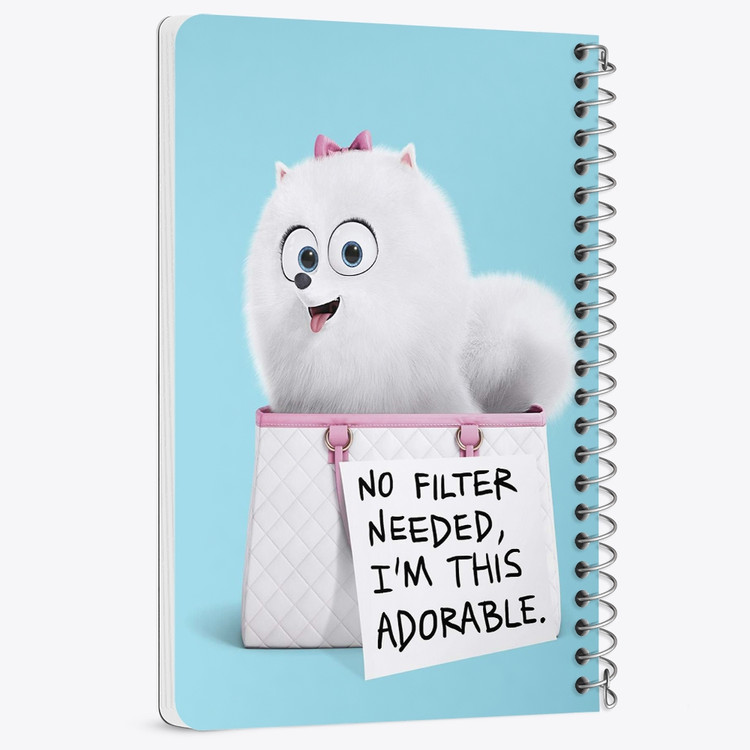 دفتر لیست خرید 50 برگ خندالو طرح زندگی پنهان حیوانات خانگی The Secret Life of Pets کد 10673