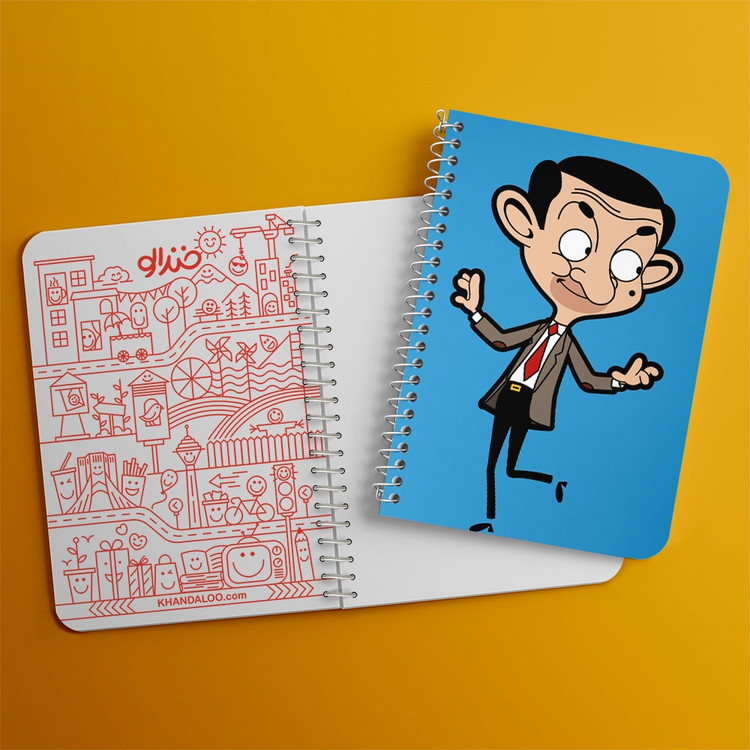 دفتر لیست خرید 50 برگ خندالو طرح مستر بین Mr Bean کد 10659