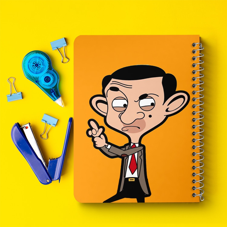 دفتر لیست خرید 50 برگ خندالو طرح مستر بین Mr Bean کد 10658