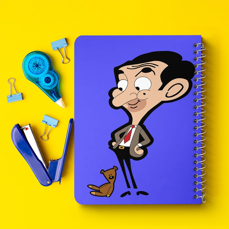 دفتر لیست خرید 50 برگ خندالو طرح مستر بین Mr Bean کد 10652