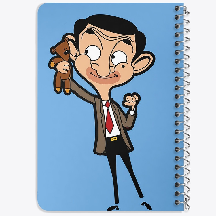 دفتر لیست خرید 50 برگ خندالو طرح مستر بین Mr Bean کد 10649