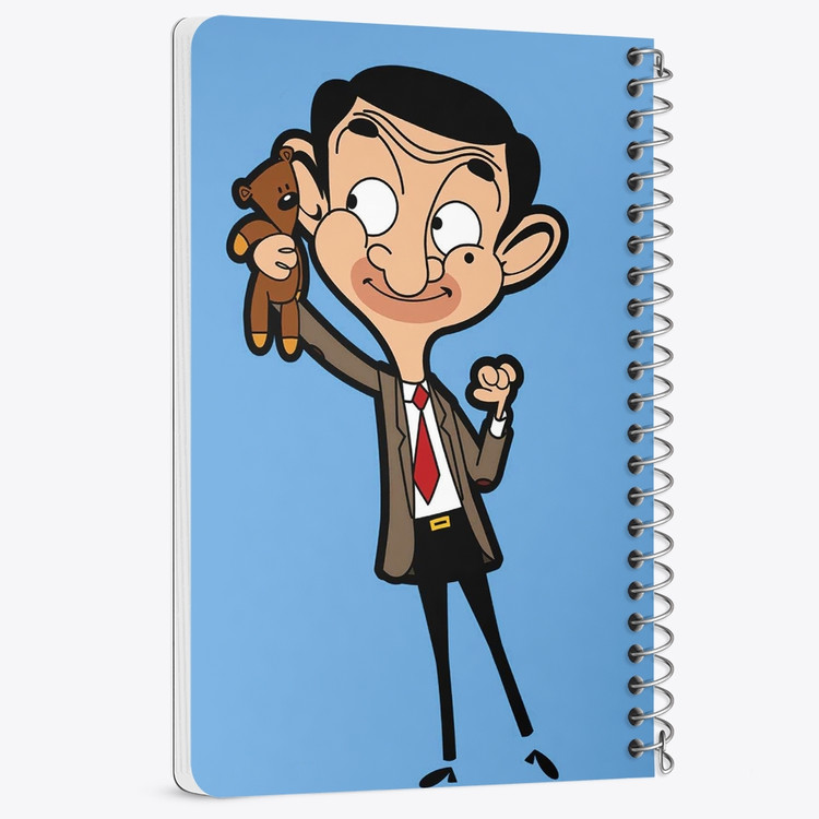 دفتر لیست خرید 50 برگ خندالو طرح مستر بین Mr Bean کد 10649