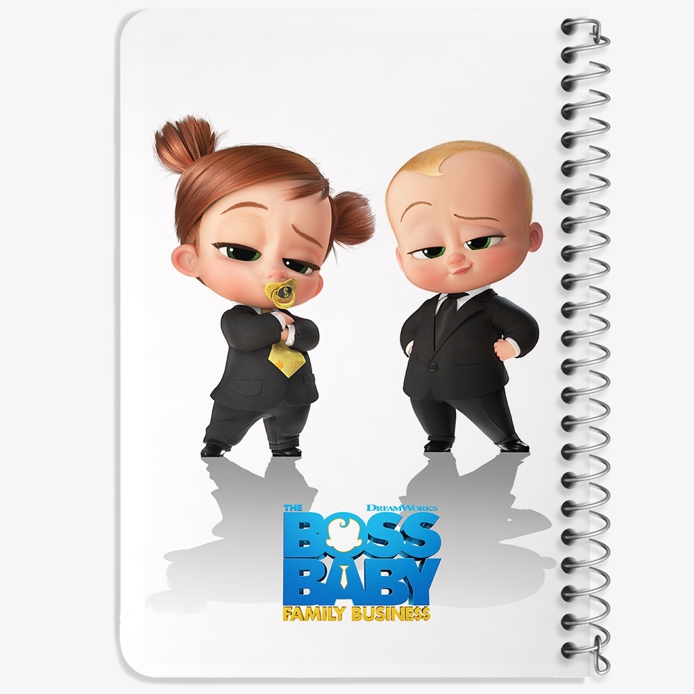 دفتر لیست خرید 50 برگ خندالو طرح بچه رئیس Boss Baby کد 10326