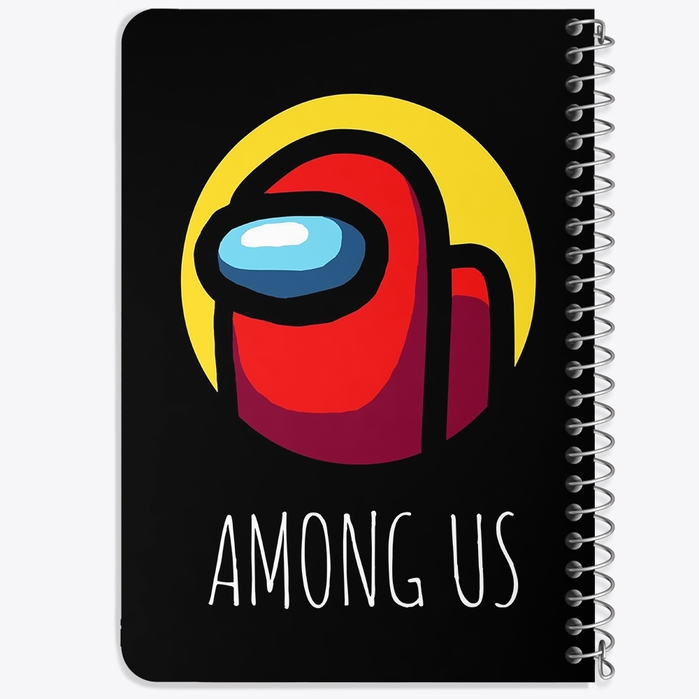 دفتر لیست خرید 50 برگ خندالو طرح امانگ آس Among Us کد 10301