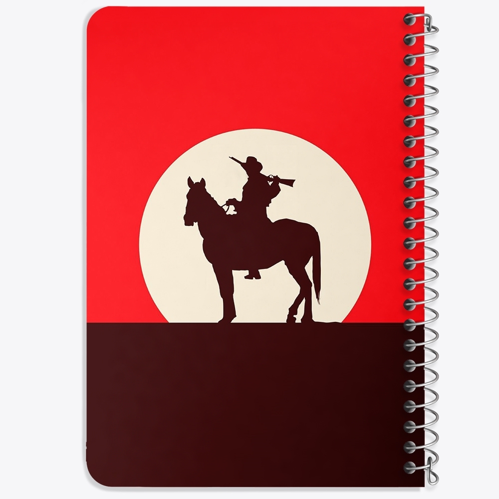دفتر لیست خرید 50 برگ خندالو طرح رد دد Red Dead کد 10296