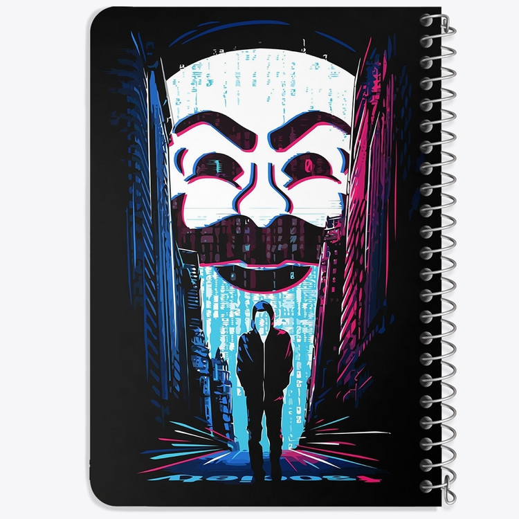 دفتر لیست خرید 50 برگ خندالو طرح سریال آقای ربات Mr.Robot کد 10235