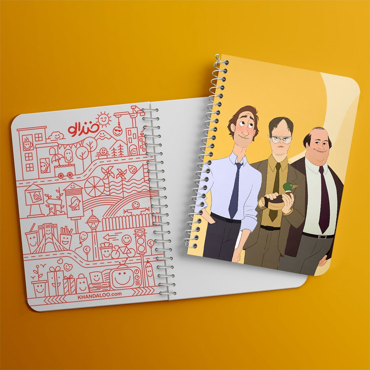دفتر لیست خرید 50 برگ خندالو طرح سریال آفیس The Office کد 10223