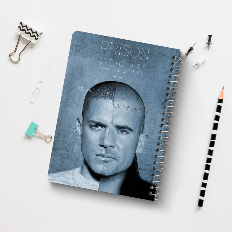 دفتر لیست خرید 50 برگ خندالو طرح سریال فرار از زندان Prison Break کد 10212