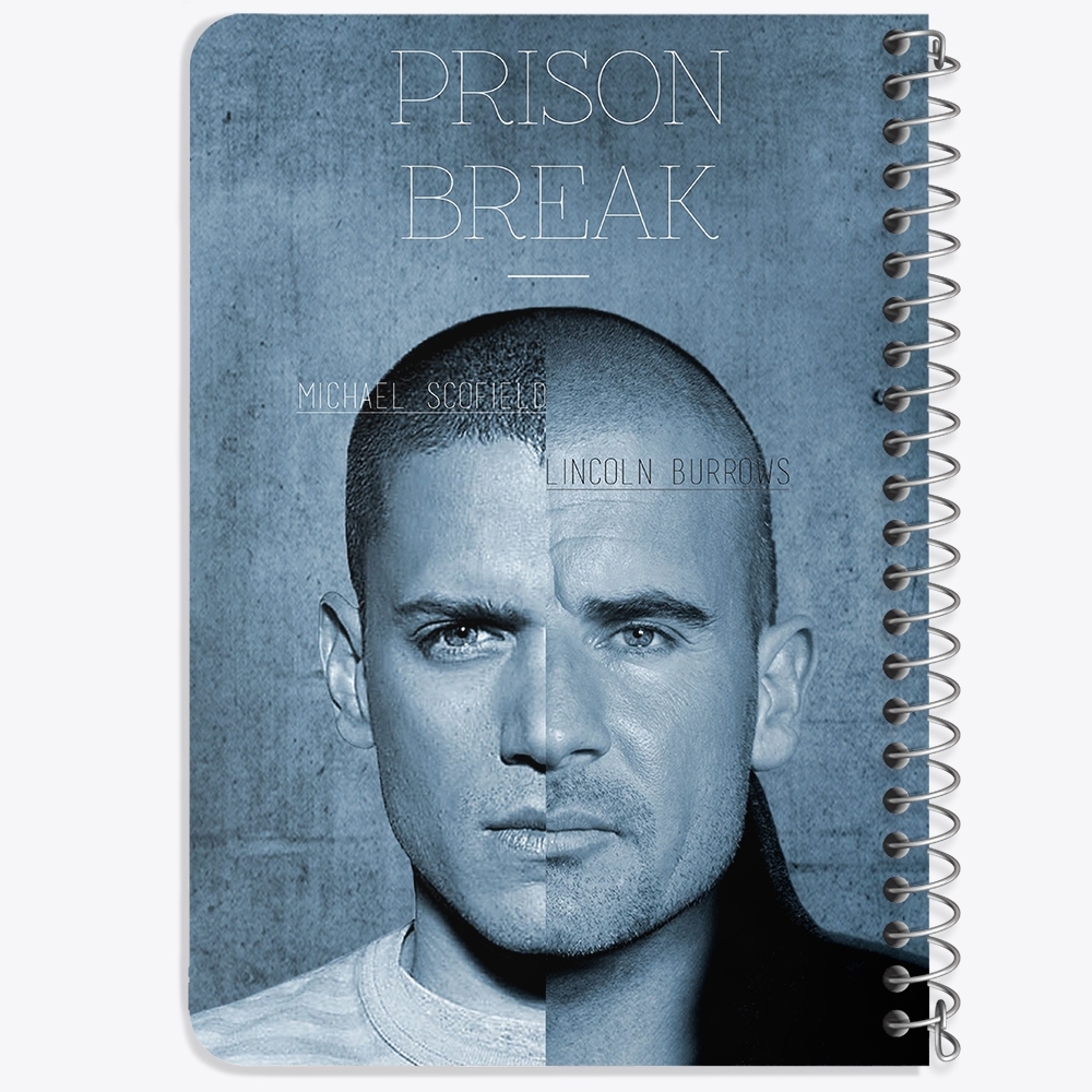 دفتر لیست خرید 50 برگ خندالو طرح سریال فرار از زندان Prison Break کد 10212