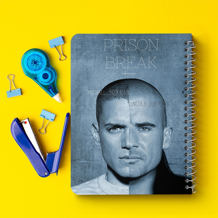 دفتر لیست خرید 50 برگ خندالو طرح سریال فرار از زندان Prison Break کد 10212