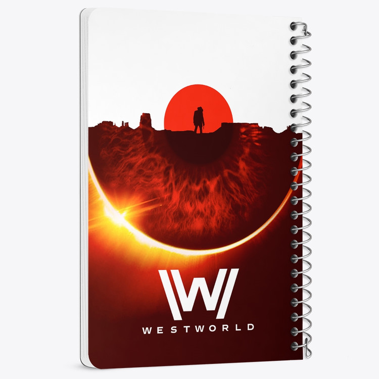 دفتر لیست خرید 50 برگ خندالو طرح سریال وست ورلد West World کد 10203