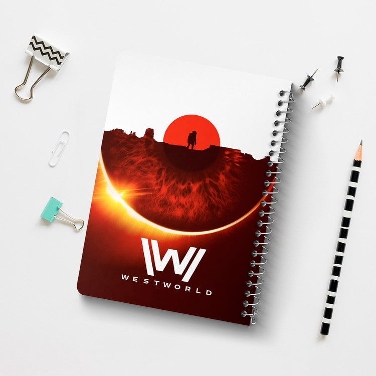 دفتر لیست خرید 50 برگ خندالو طرح سریال وست ورلد West World کد 10203