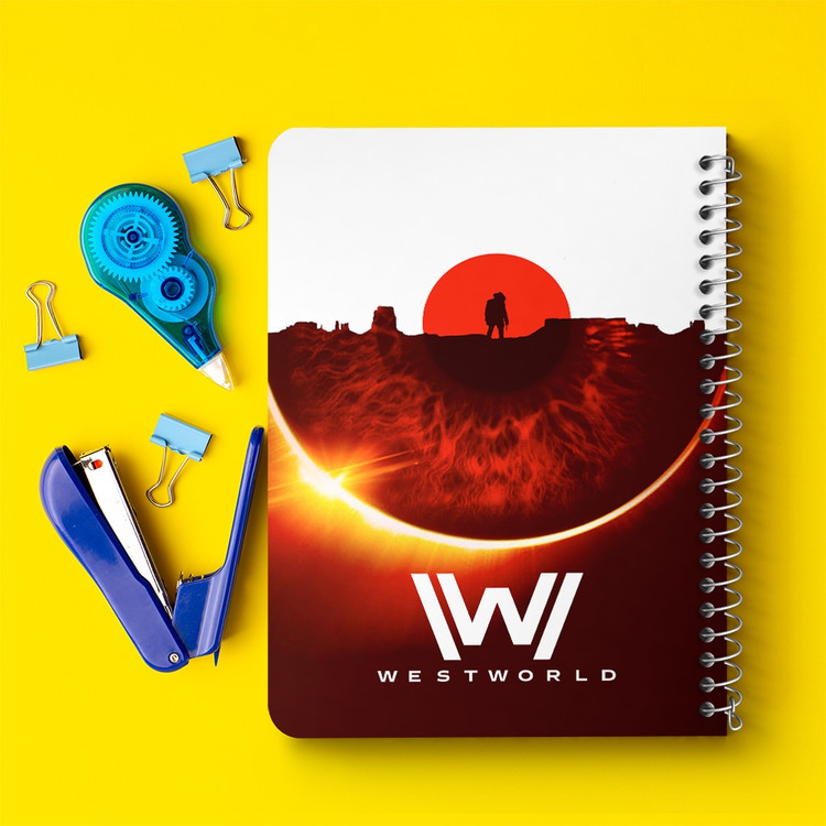 دفتر لیست خرید 50 برگ خندالو طرح سریال وست ورلد West World کد 10203