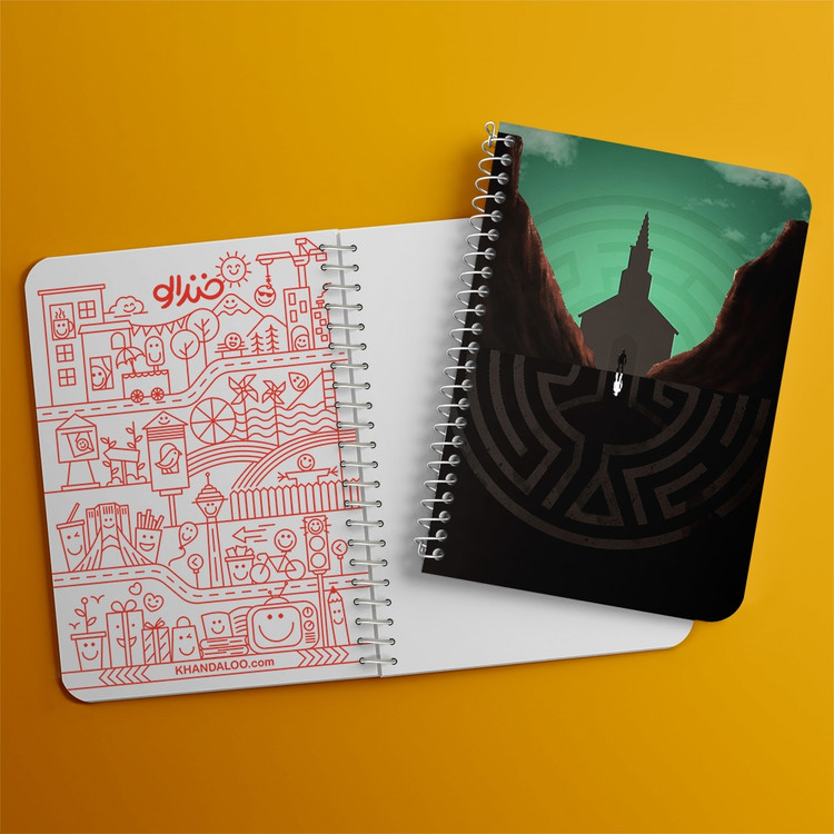 دفتر لیست خرید 50 برگ خندالو طرح سریال وست ورلد West World کد 10199