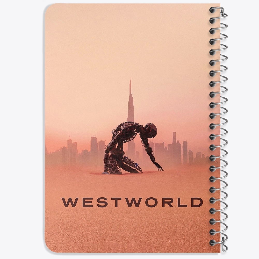 دفتر لیست خرید 50 برگ خندالو طرح سریال وست ورلد West World کد 10197