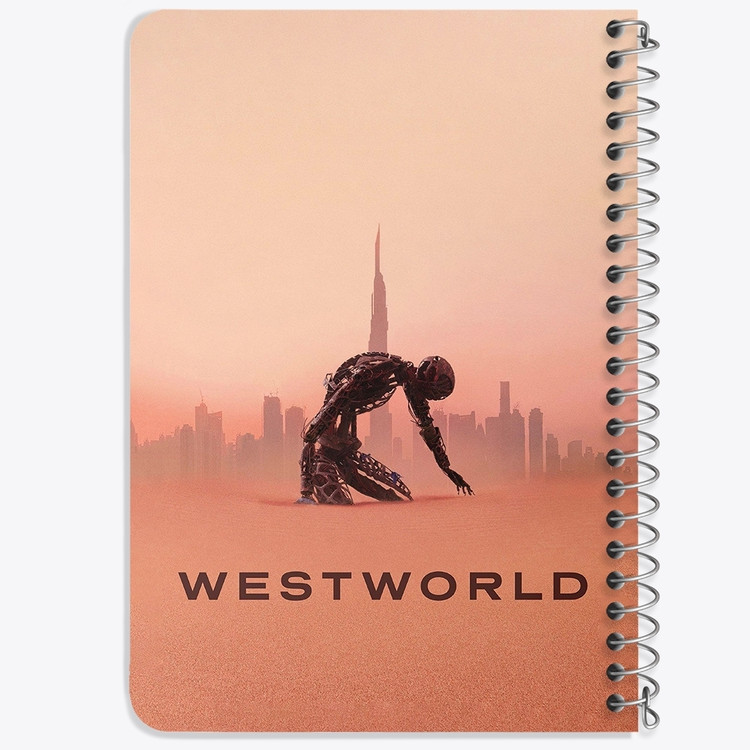 دفتر لیست خرید 50 برگ خندالو طرح سریال وست ورلد West World کد 10197