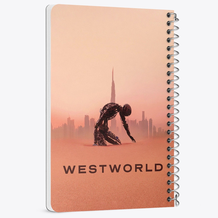 دفتر لیست خرید 50 برگ خندالو طرح سریال وست ورلد West World کد 10197