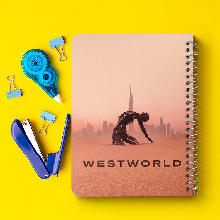 دفتر لیست خرید 50 برگ خندالو طرح سریال وست ورلد West World کد 10197