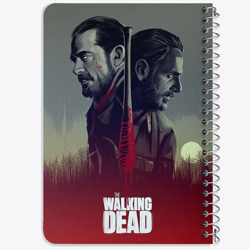 دفتر لیست خرید 50 برگ خندالو طرح سریال مردگان متحرک The Walking Dead کد 10187