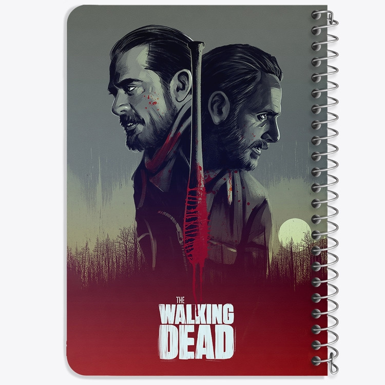 دفتر لیست خرید 50 برگ خندالو طرح سریال مردگان متحرک The Walking Dead کد 10187