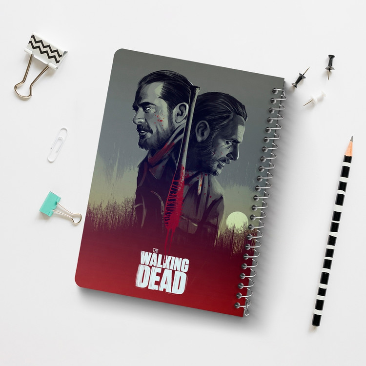 دفتر لیست خرید 50 برگ خندالو طرح سریال مردگان متحرک The Walking Dead کد 10187