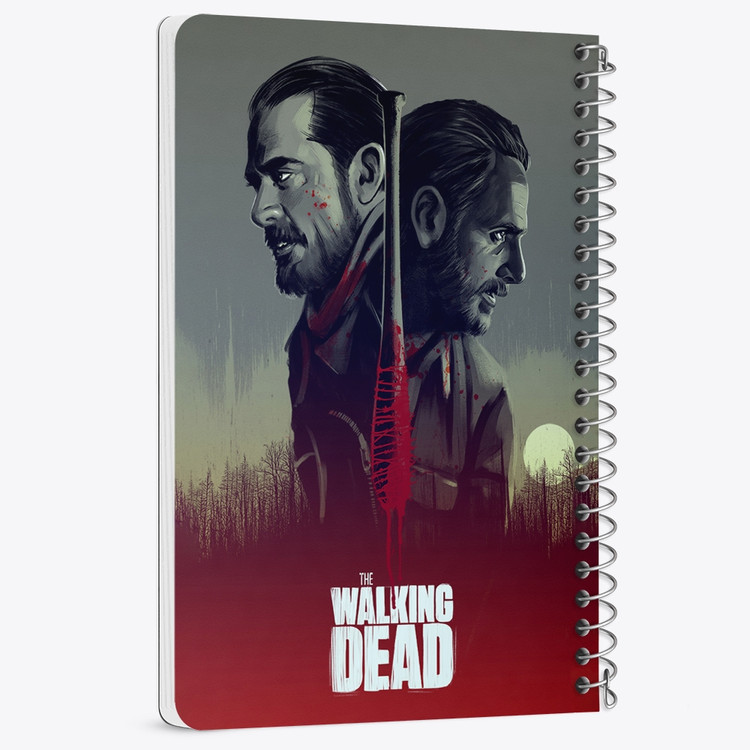دفتر لیست خرید 50 برگ خندالو طرح سریال مردگان متحرک The Walking Dead کد 10187