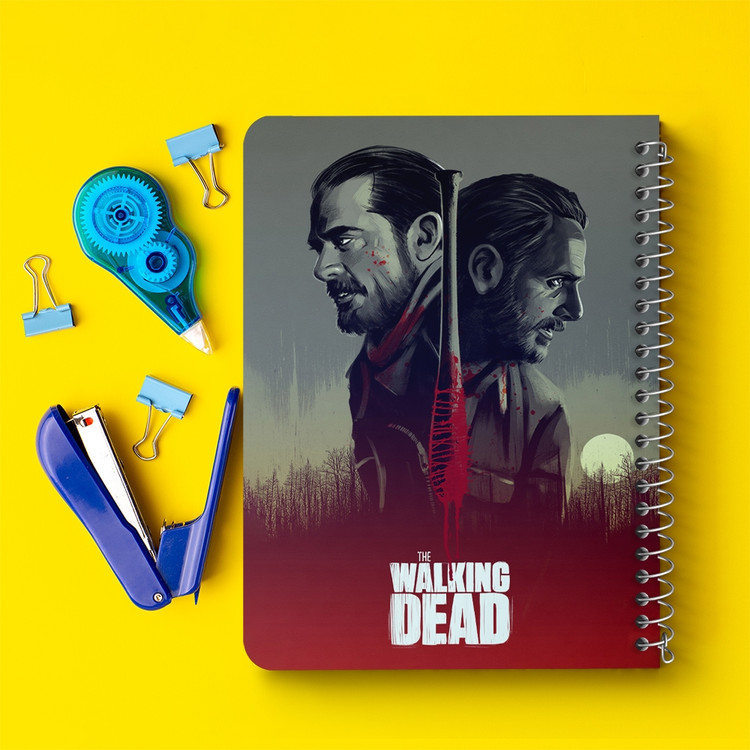 دفتر لیست خرید 50 برگ خندالو طرح سریال مردگان متحرک The Walking Dead کد 10187