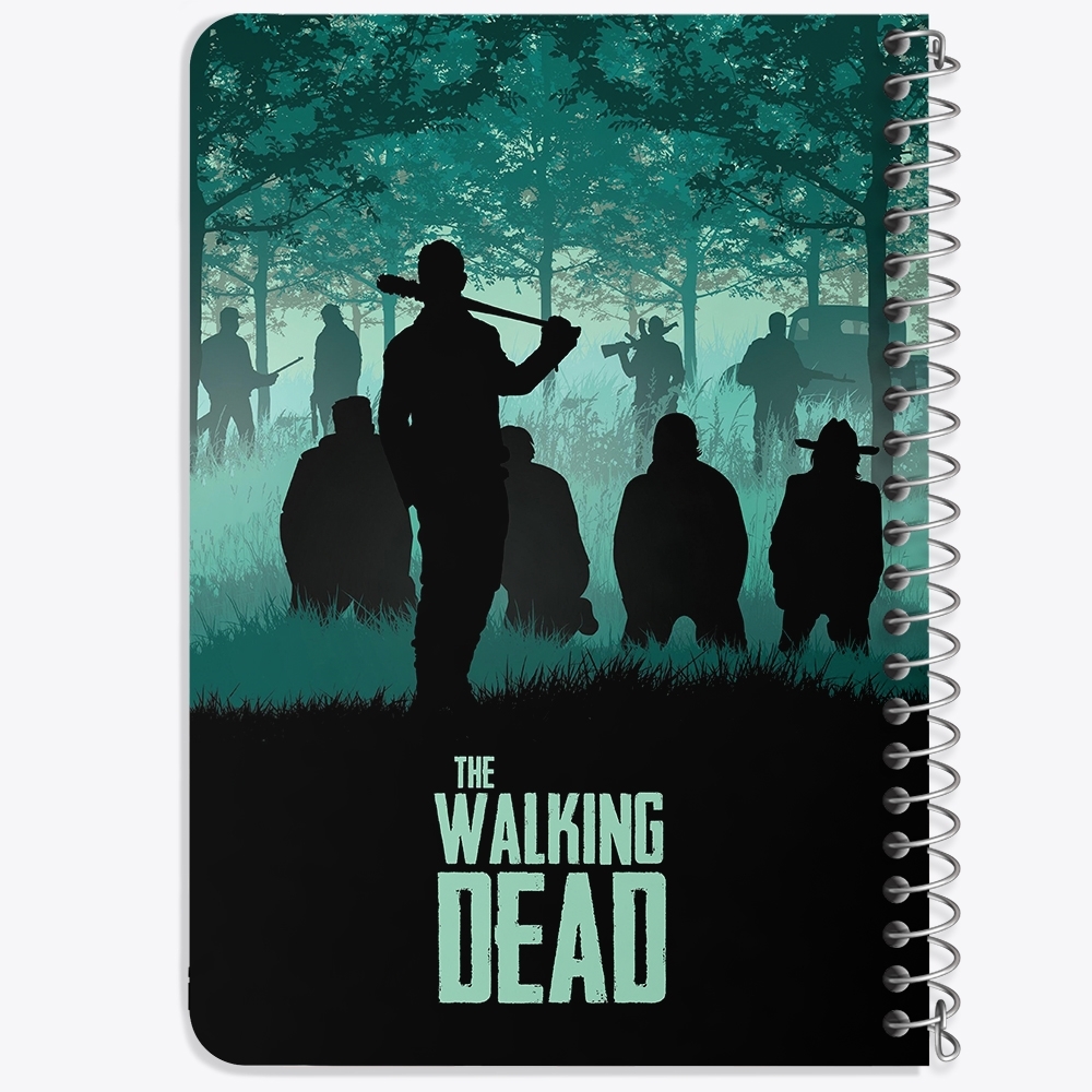 دفتر لیست خرید 50 برگ خندالو طرح سریال مردگان متحرک The Walking Dead کد 10185