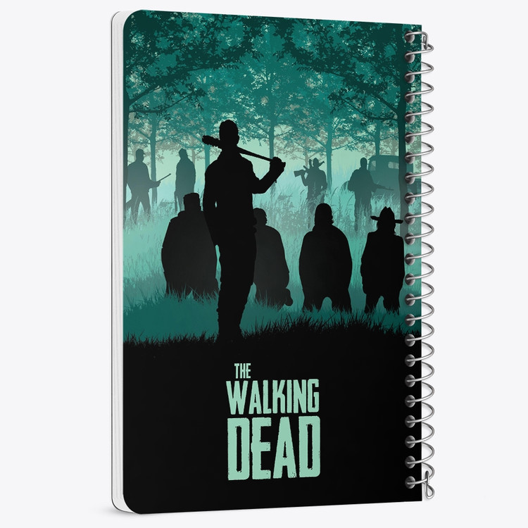 دفتر لیست خرید 50 برگ خندالو طرح سریال مردگان متحرک The Walking Dead کد 10185