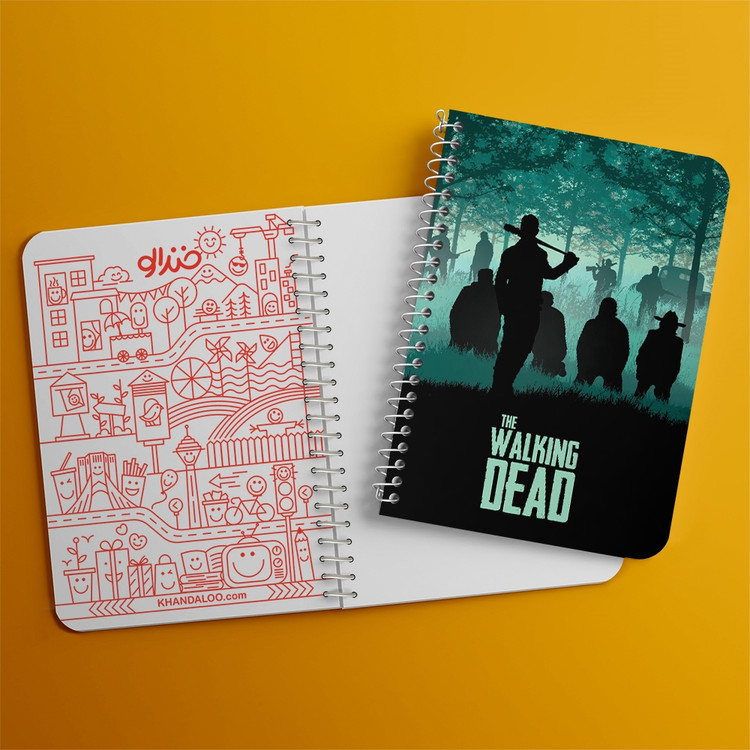 دفتر لیست خرید 50 برگ خندالو طرح سریال مردگان متحرک The Walking Dead کد 10185
