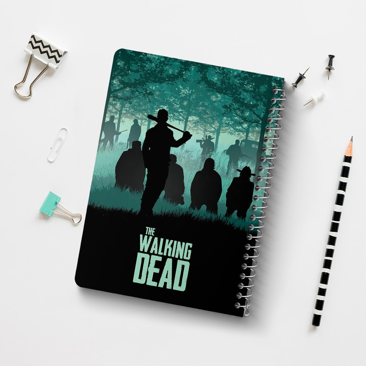 دفتر لیست خرید 50 برگ خندالو طرح سریال مردگان متحرک The Walking Dead کد 10185