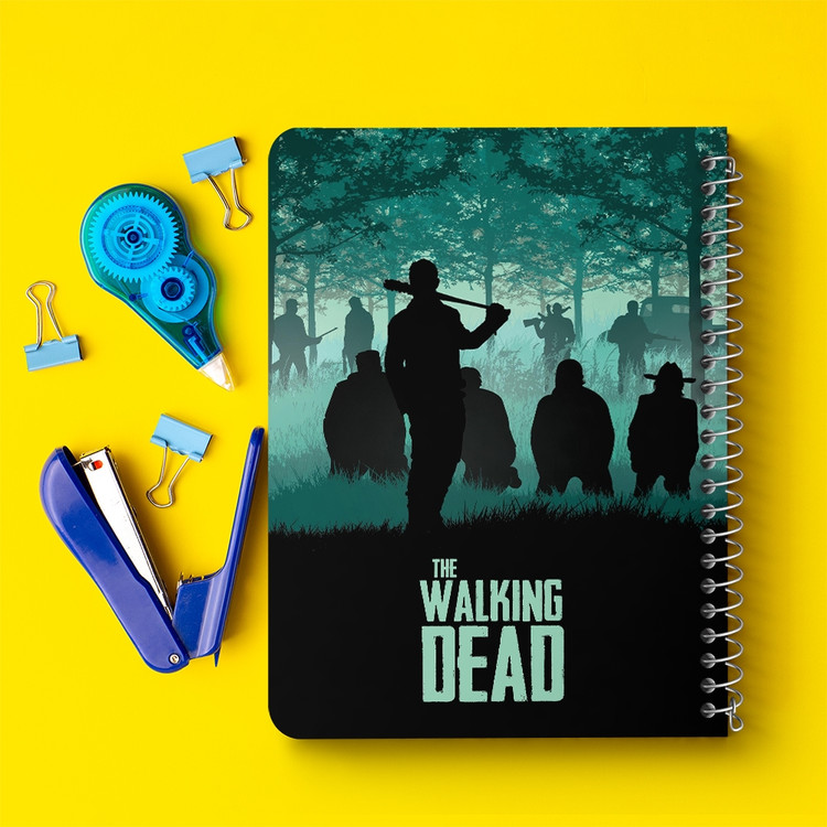 دفتر لیست خرید 50 برگ خندالو طرح سریال مردگان متحرک The Walking Dead کد 10185