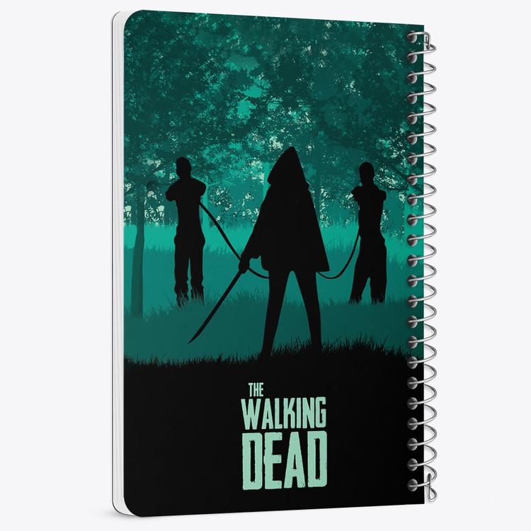 دفتر لیست خرید 50 برگ خندالو طرح سریال مردگان متحرک The Walking Dead کد 10183