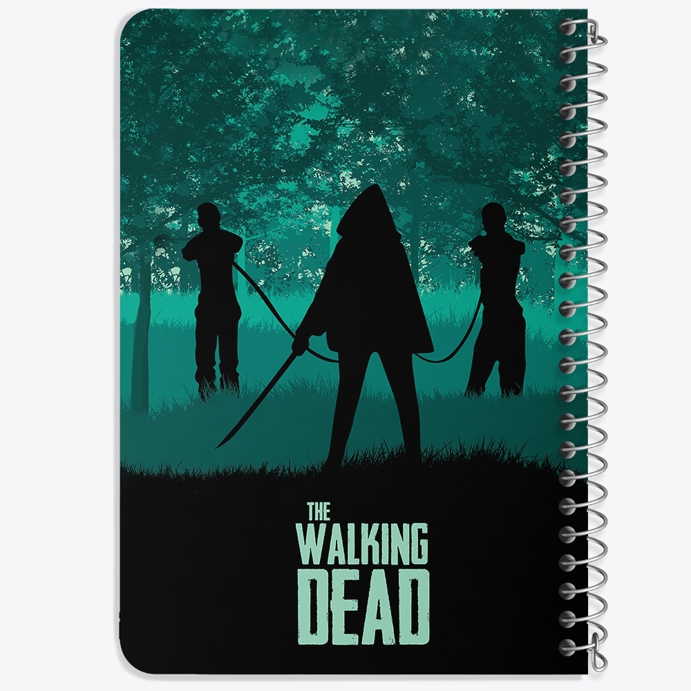 دفتر لیست خرید 50 برگ خندالو طرح سریال مردگان متحرک The Walking Dead کد 10183