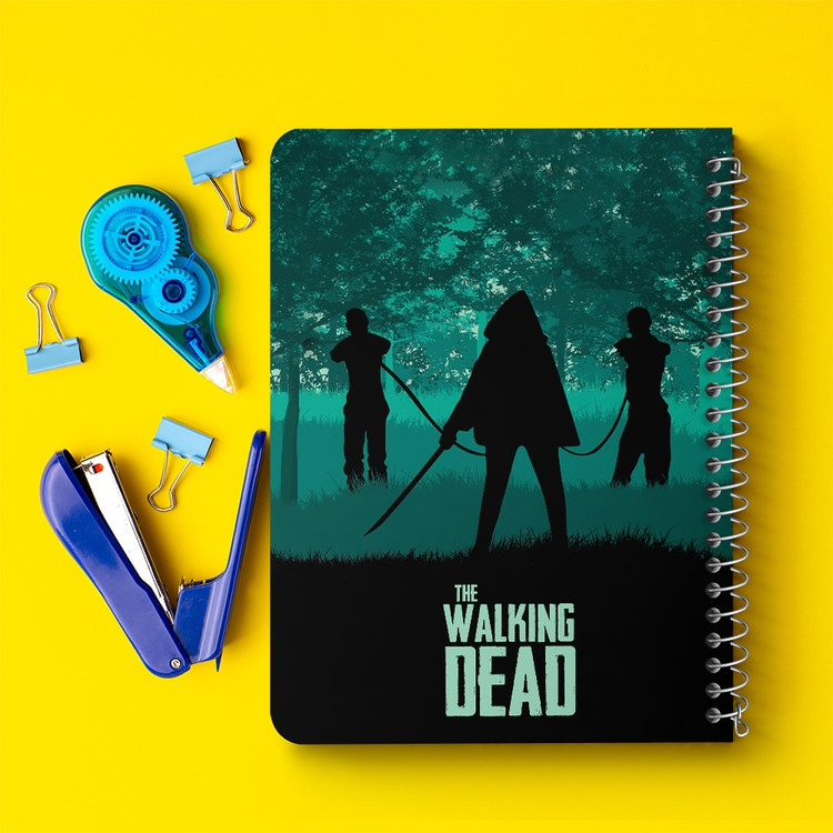 دفتر لیست خرید 50 برگ خندالو طرح سریال مردگان متحرک The Walking Dead کد 10183