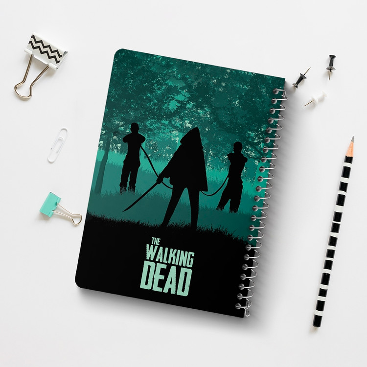 دفتر لیست خرید 50 برگ خندالو طرح سریال مردگان متحرک The Walking Dead کد 10183