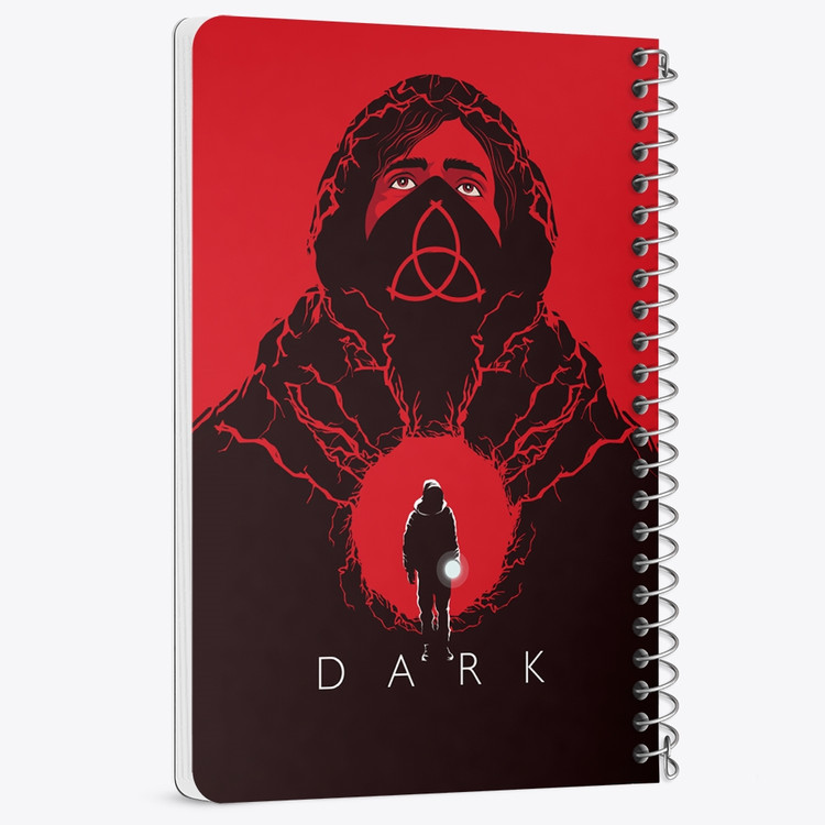 دفتر لیست خرید 50 برگ خندالو طرح سریال دارک Dark کد 10179