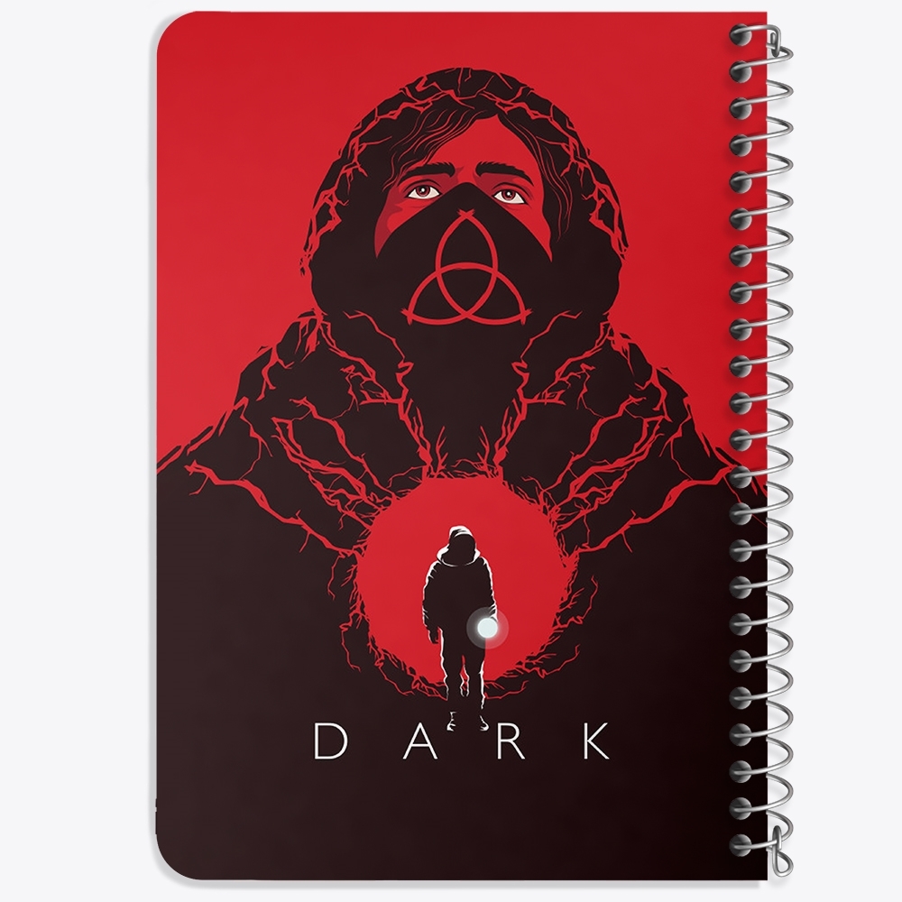 دفتر لیست خرید 50 برگ خندالو طرح سریال دارک Dark کد 10179