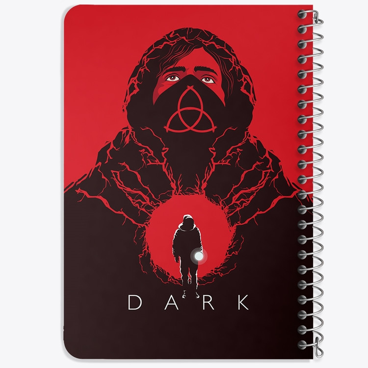 دفتر لیست خرید 50 برگ خندالو طرح سریال دارک Dark کد 10179