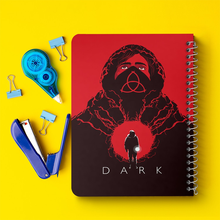 دفتر لیست خرید 50 برگ خندالو طرح سریال دارک Dark کد 10179