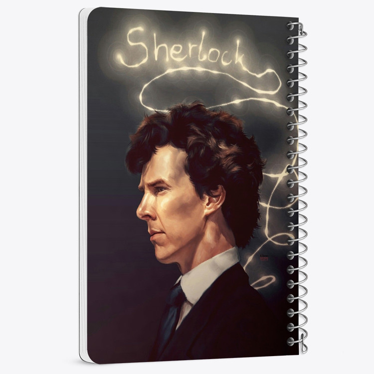 دفتر لیست خرید 50 برگ خندالو طرح شرلوک هولمز Sherlock Holmes کد 10163
