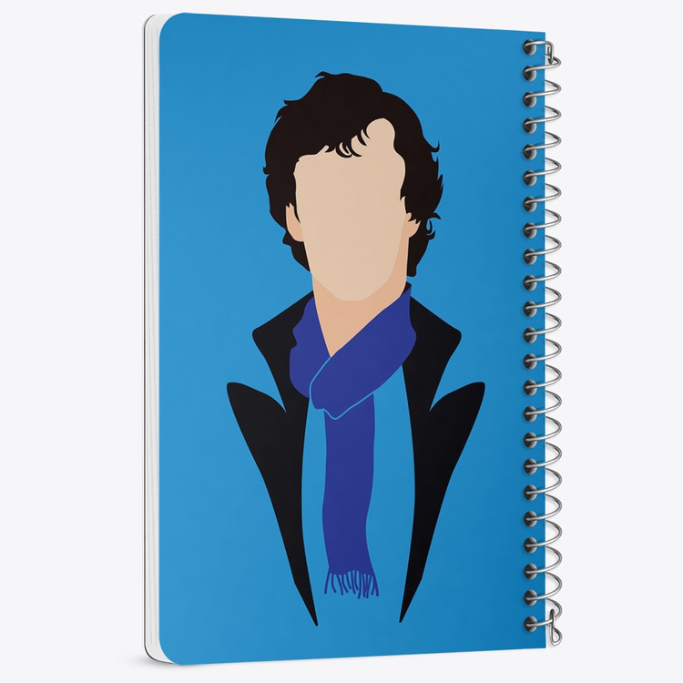 دفتر لیست خرید 50 برگ خندالو طرح شرلوک هولمز Sherlock Holmes کد 10157