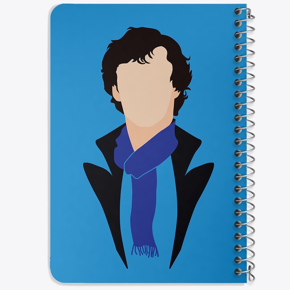 دفتر لیست خرید 50 برگ خندالو طرح شرلوک هولمز Sherlock Holmes کد 10157