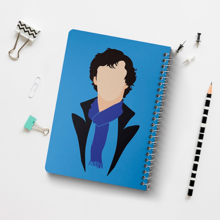 دفتر لیست خرید 50 برگ خندالو طرح شرلوک هولمز Sherlock Holmes کد 10157